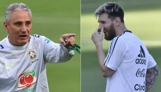 تيتي مدرب البرازيل وميسي