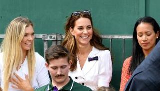 كيت ميدلتون في بطولة ويمبلدون للتنس