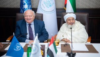 لقاء الشيخ بن بيه و"موراتينوس"