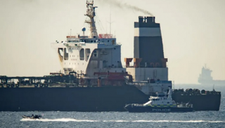 ناقلة النفط الإيرانية المحتجزة في جبل طارق