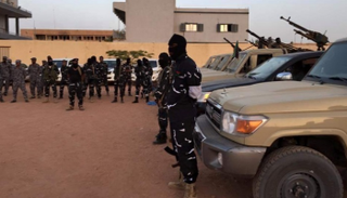 عناصر تابعة للغرفة الأمنية في سبها