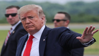 الرئيس الأمريكي دونالد ترامب