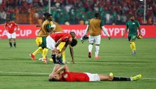 لاعبو منتخب مصر