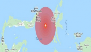 الزلزال وقع في البحر على عمق 36 كيلومترا