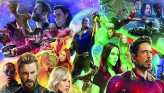 صورة مجمعة لأفلام الأبطال الخارقين - أرشيفية     