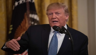 الرئيس الأمريكي دونالد ترامب