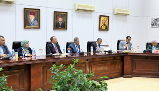 جانب من اجتماع اللجنة القومية للآثار المستردة في مصر