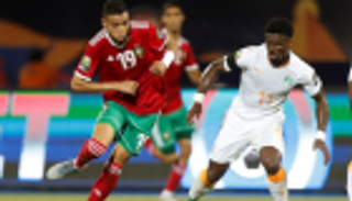 لاعب كوت ديفوار يصيب نفسه قبل مواجهة الجزائر