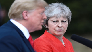 ماي انتقدت موقف ترامب من السفير البريطاني بواشنطن