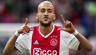حكيم زياش لاعب أياكس