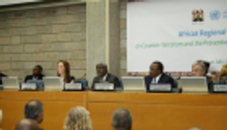 انطلاق فعاليات المؤتمر الإفريقي لمكافحة الإرهاب بكينيا