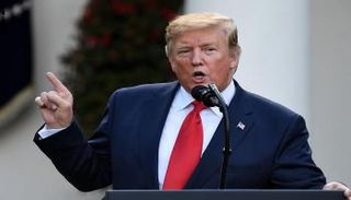 الرئيس الأمريكي دونالد ترامب