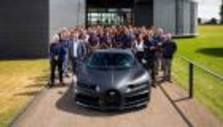 "بوجاتي" تحتفل بطرح النسخة رقم 200 من طراز "شيرون"
