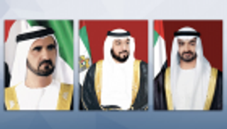 رئيس الإمارات ونائبه ومحمد بن زايد يهنئون الرئيس التونسي بتعافيه