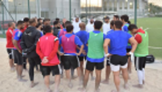 "أبيض" الشواطئ يواصل استعداداته لمنافسات دورة نيوم