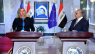 العراق والاتحاد الأوروبي يدعوان لخفض التصعيد بالمنطقة