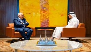 الشيخ عبدالله بن زايد آل نهيان والمبعوث الأممي إلى ليبيا 