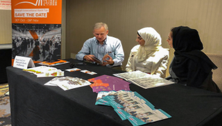 جانب من فعاليات مهرجان الأدب التشويقي الأمريكي