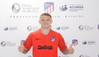 تريبيير يلتحق بتدريبات أتلتيكو بعد ساعات من انضمامه للفريق