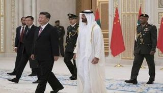الشيخ محمد بن زايد والرئيس الصيني شي جين بينغ - أرشيفية