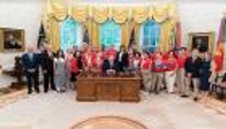 ترامب يحتفي بفريق أمريكا المشارك في الألعاب العالمية "أبوظبي 2019"