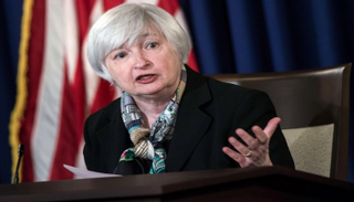 جانيت يلين رئيسة مجلس الاحتياطي الاتحادي الأمريكي السابقة