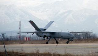 إحدى الطائرات التركية المسيرة - أرشيفية