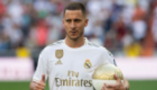 "القمر" وراء الظهور الأول لهازارد مع ريال مدريد بالقميص رقم ٥٠