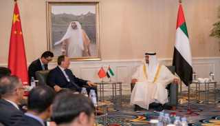 الشيخ محمد بن زايد آل نهيان ونائب الرئيس الصيني