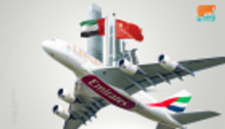 "طيران الإمارات" نقلت 13 مليون راكب من وإلى الصين في 10 سنوات