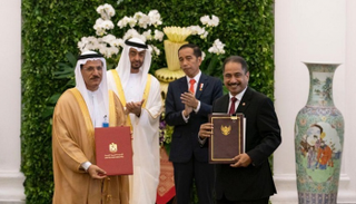  ولي عهد أبوظبي يشهد توقيع 9 مذكرات تفاهم مع الرئيس الإندونيسي