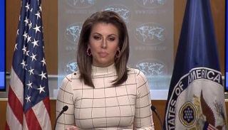 المتحدثة باسم الخارجية الأمريكية مورجان أورتاجوس