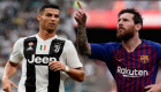 اليويفا يجدد الصراع بين ميسي ورونالدو على لقب أفضل هدف