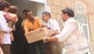 مستلزمات طبية إماراتية لمستشفى "حيس" باليمن