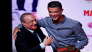 بيريز رئيس ريال مدريد: رونالدو هو الأفضل في العالم