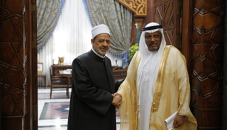 سفير الإمارات بمصر وشيخ الأزهر الشريف