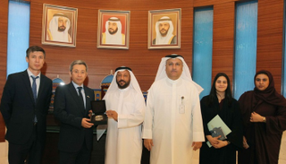 عبد الله سلطان العويس يبحث تعزيز التعاون الاقتصادي مع أوزبكستان 