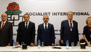 افتتاح مؤتمر الاشتراكية الدولية