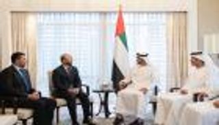 محمد بن زايد يلتقي كبير وزراء ولاية قدح الماليزية