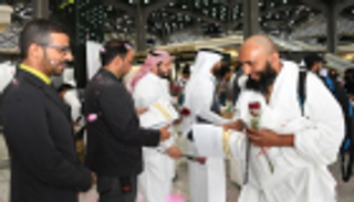 قطار الحرمين ينقل أول مجموعة حجاج من المدينة المنورة إلى مكة