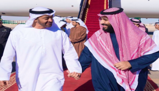 الأمير محمد بن سلمان والشيخ محمد بن زايد آل نهيان
