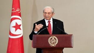 الرئيس التونسي المؤقت محمد الناصر 