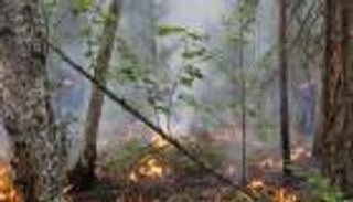 4500 متطوع يصارعون النيران في روسيا