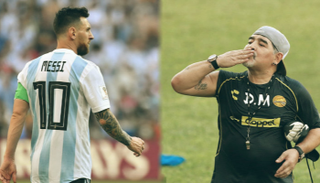 مارادونا وميسي