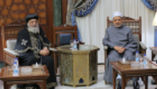 البابا تواضروس يهنئ شيخ الأزهر بعيد الأضحى