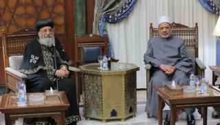الدكتور أحمد الطيب والبابا تواضروس