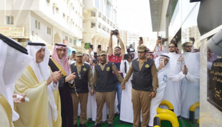 الأمير خالد الفيصل خلال جولته في المشاعر المقدسة