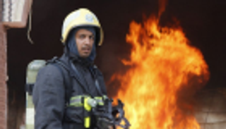 "تمرين محاكاة" لمواجهة تسرب غاز وحريق بمبنى حجاج