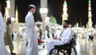خدمات مخصصة لأصحاب الهمم في المسجد النبوي