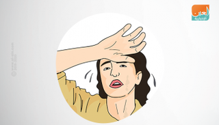 من أعراض ضربة الشمس ارتفاع درجة حرارة الجسم والصداع والدوار